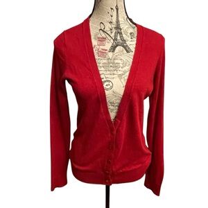 Express Vivid Red Women's Cardigan